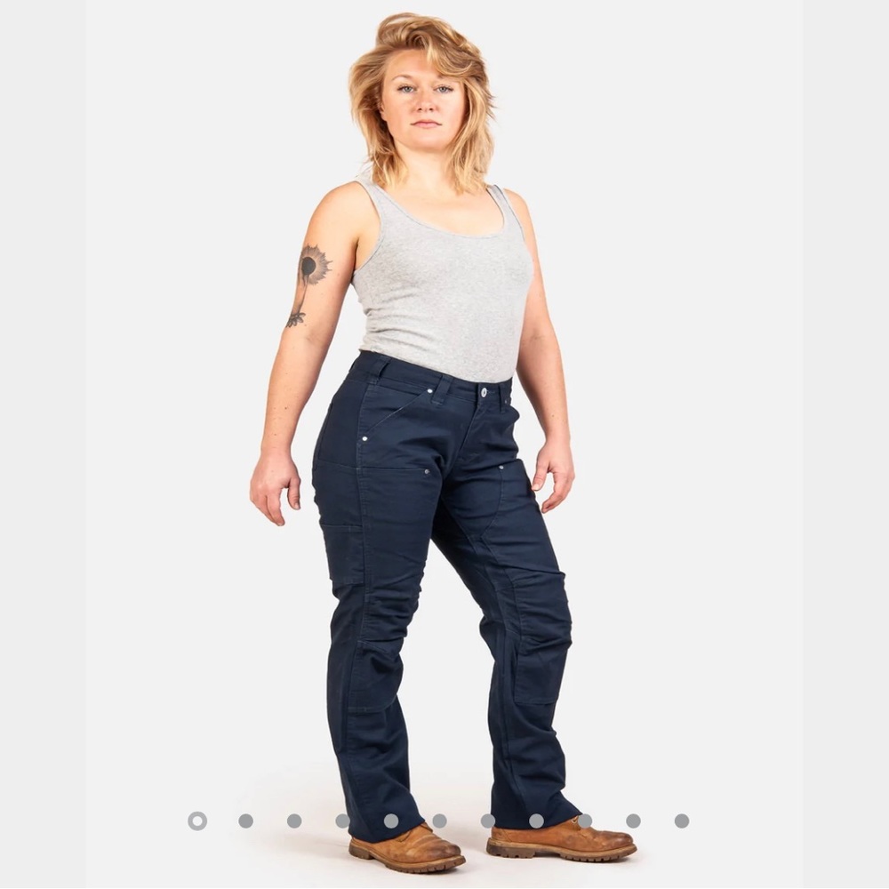 DOVETAIL WORKWEAR NWOT - ANNA TASKPANT IN NAVY CANVAS